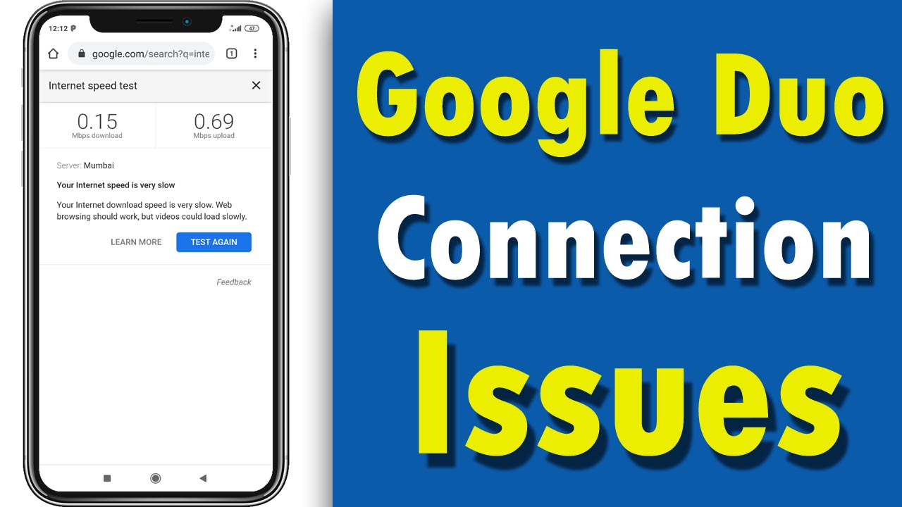 Google-Duo-Connection-Issues
