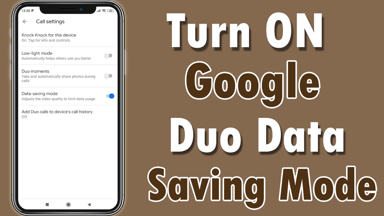 Turn-On-Google-Duo-Data-Saving-Mode
