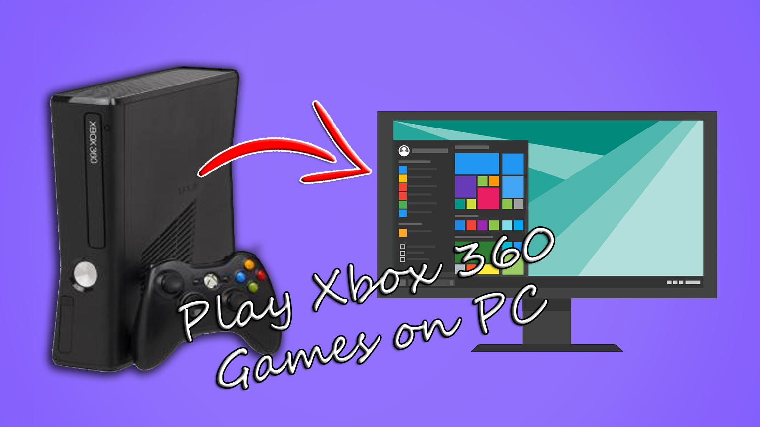play xbox 360 games on pc