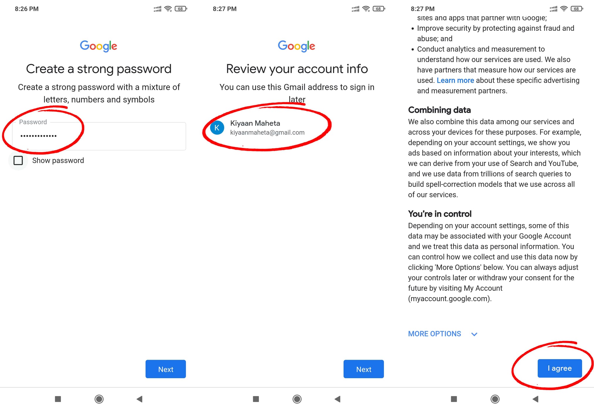 set-password-google-account